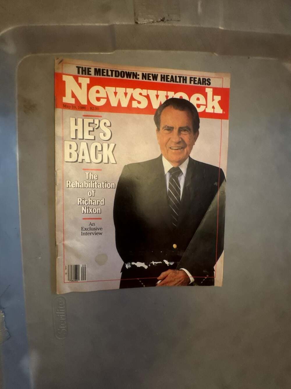 Vintage Newsweek Magazine May 19 1986 The Rehabilitation of Richard Nixon
